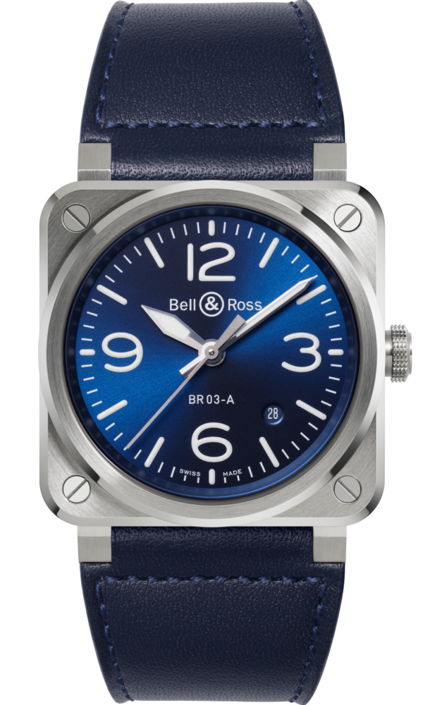 Explorez la montre homme BR 03 A Blue Steel de Bell & Ross chez Dumas Horloger à Avignon. Un choix précis et fonctionnel pour les professionnels de l’extrême.