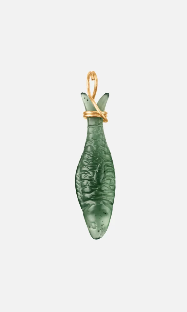 Pendentif Young Fish Serpentine Ole Lynggaard-Dumas Joaillier