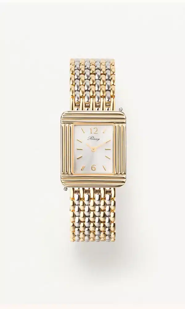 montre ma première or jaune & acier poiray dumas horloger avignon