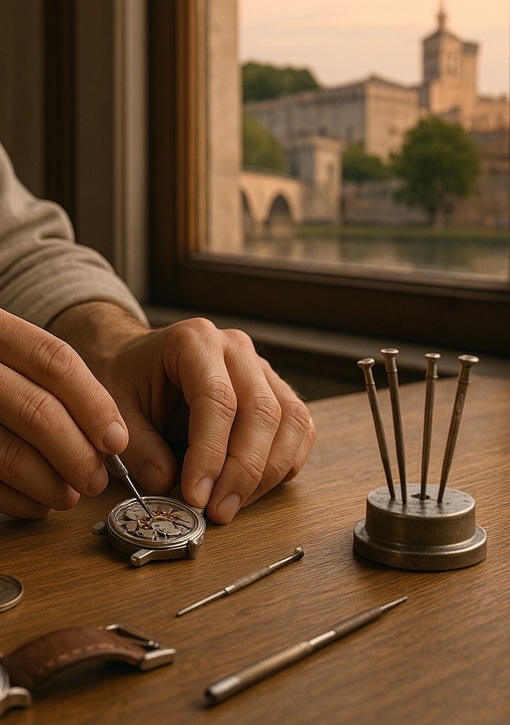 horlogerie dumas horloger montre luxe hommes femmes reparation vintage avignon