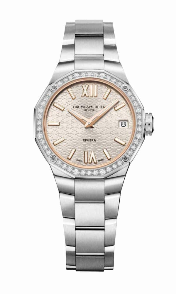 montre femme riviera 10796 diamant baume & mercier dumas horloger avignon