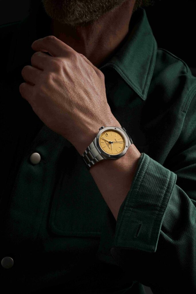 Montre homme Riviera 10822 dorée Baume & Mercier - Dumas Avignon marseille montre