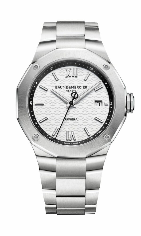 Montre Riviera 10829 grise 41mm - Baume & Mercier dumas horlogerie avignon