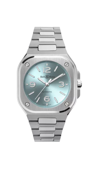 montre br 05 36 mm blue steel bell & ross dumas horlogerie avignon