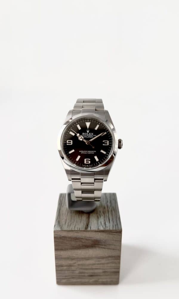 Montre homme occasion - Rolex Explorer 36mm noir 2022 Dumas Horloger avignon