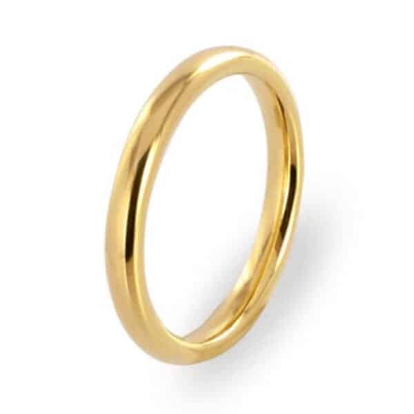 alliance jonc parisien prestige classique or 18 ct dumas joaillier création avignon