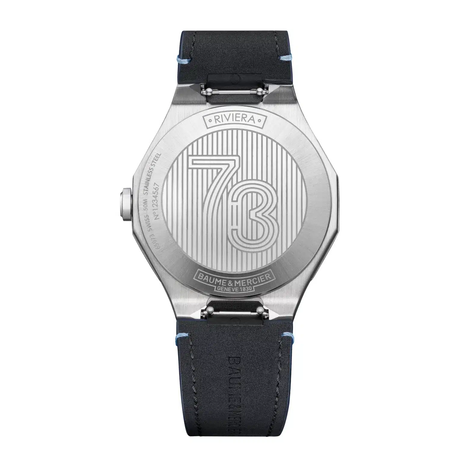 m0a10846 – riviera baume & mercier quartz cadran bleu cuir 2 m0a10846 – riviera baume & mercier quartz cadran bleu cuir 2