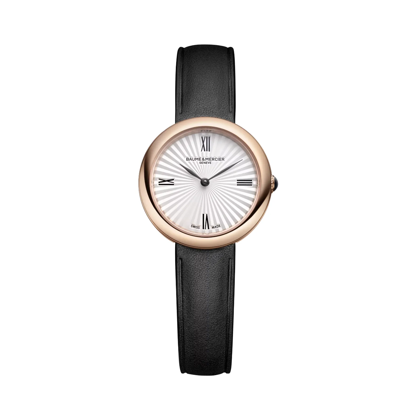m0a10849 – joia de baume & mercier pvd or bracelet cuir noir 1
