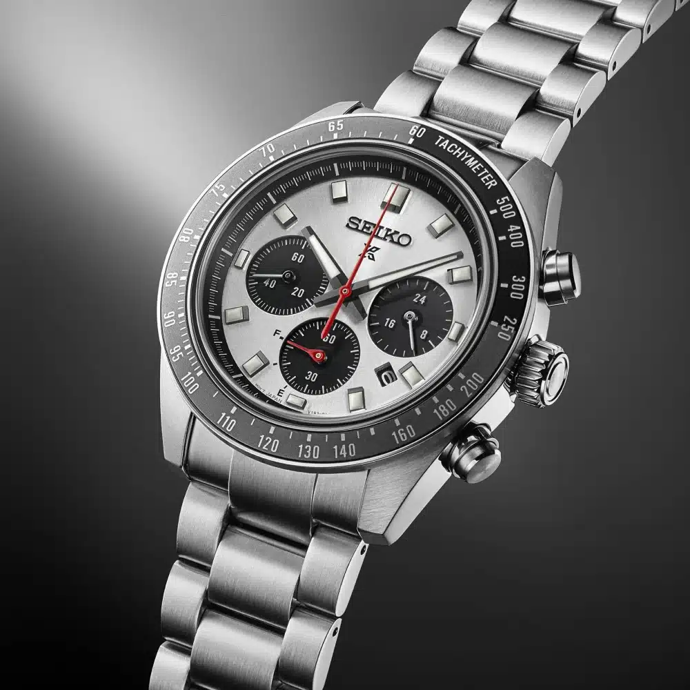 montre homme seiko prospex speedtimer chronographe solaire cadran noir SSC911P1 montre homme seiko prospex speedtimer chronographe solaire cadran noir