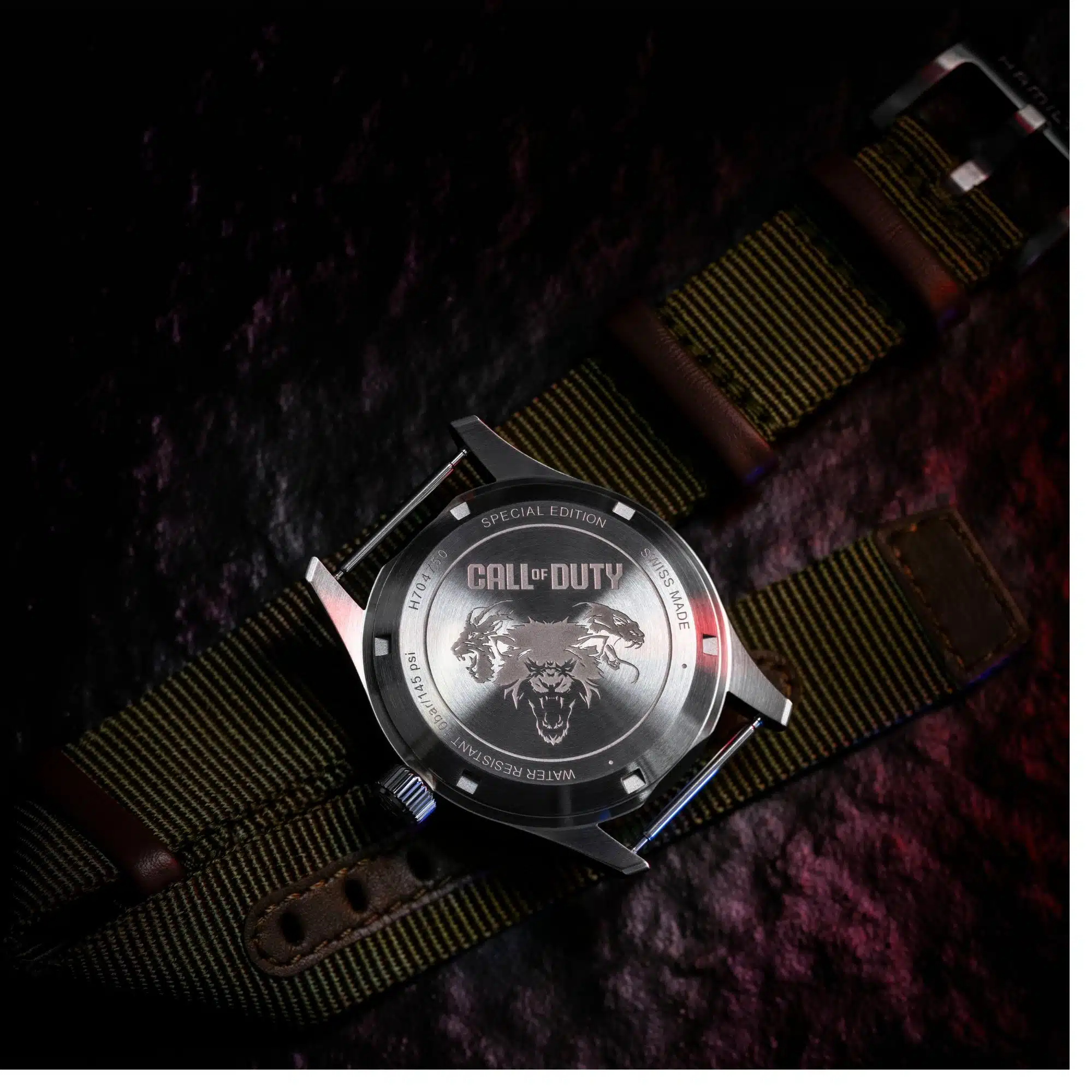 montre khaki field auto call of duty black ops 7 special edition hamilton montre khaki field call of duty black ops 7 hamilton dumas horloger avignon