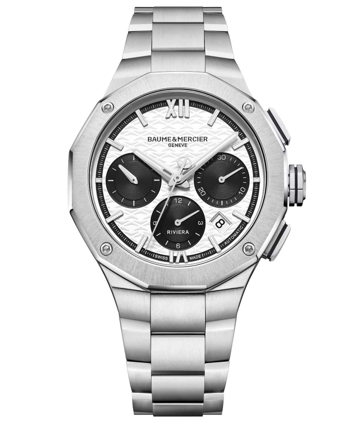 montre riviera chronophage 10827 baume & mercier dumas horlogerie avignon