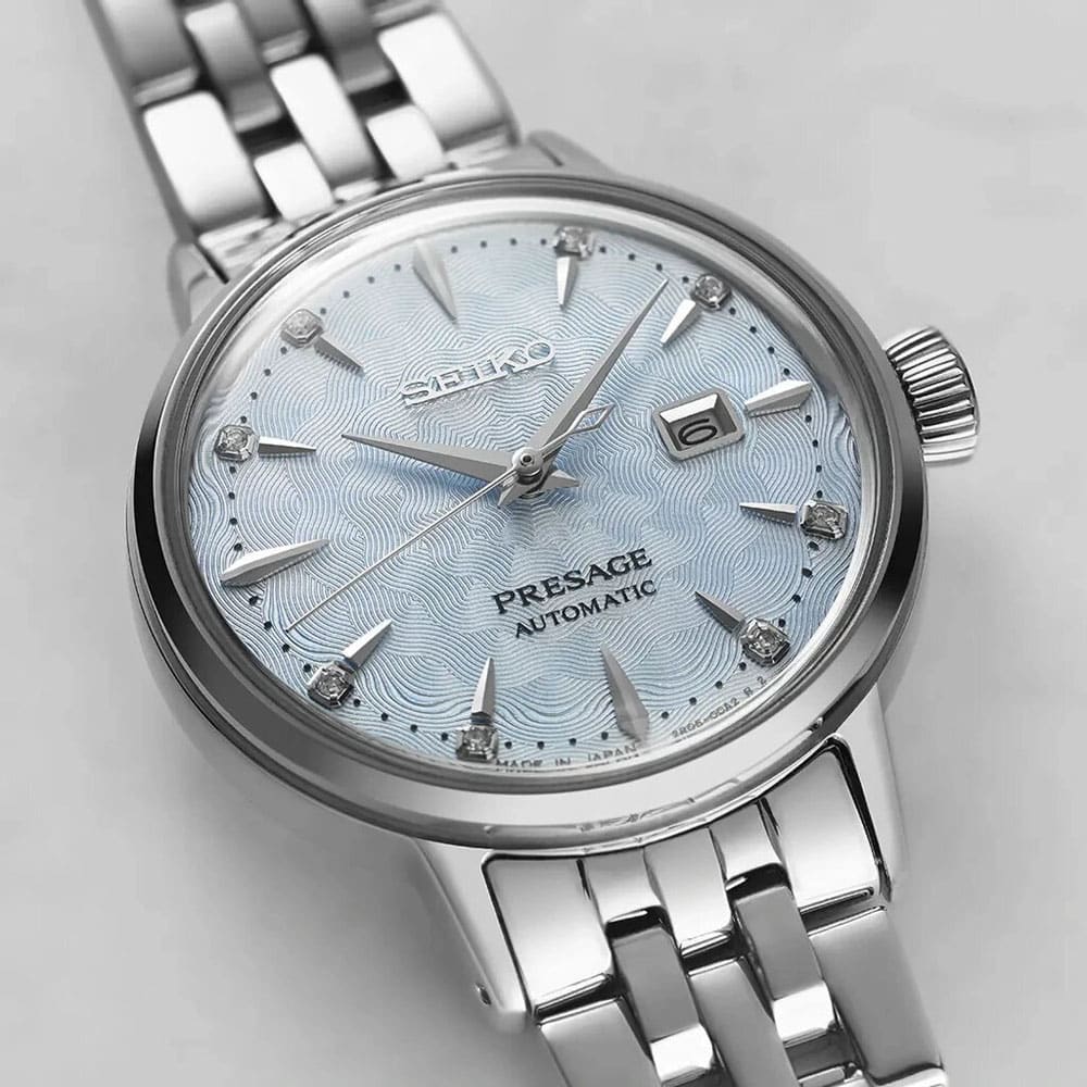 montre femme seiko presage cocktail sky diving diamants montre femme seiko presage cocktail sky diving diamants