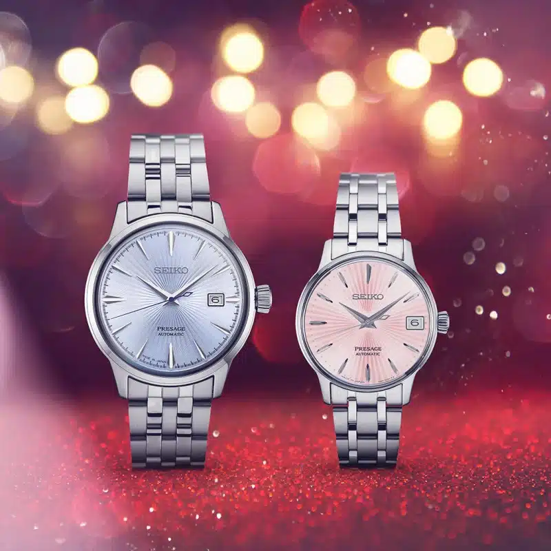 montre femme seiko presage cocktail cadran rose montre femme seiko presage cocktail cadran rose