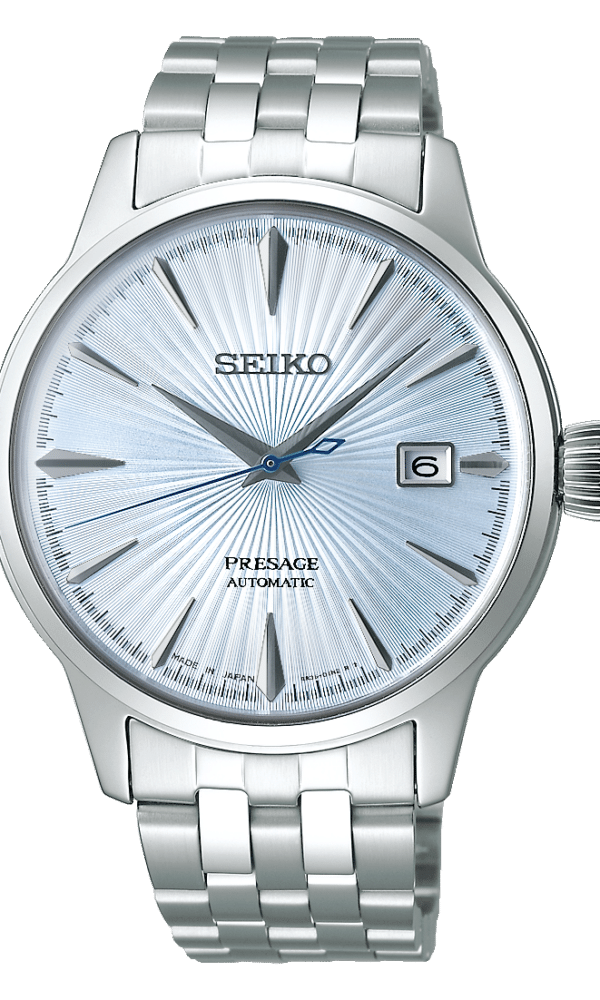 Montre Homme Seiko Presage Cocktail acier bleu