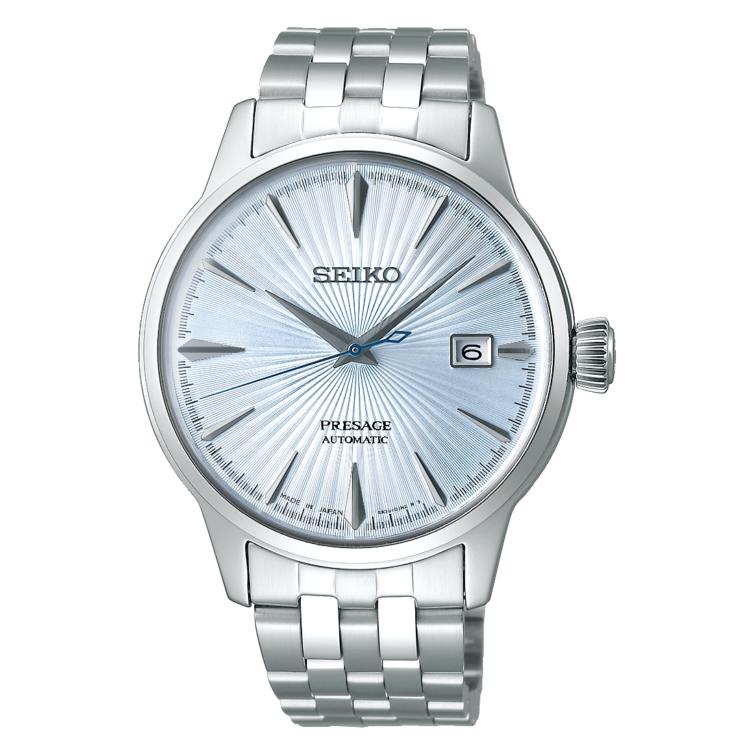 Montre Homme Seiko Presage Cocktail acier bleu